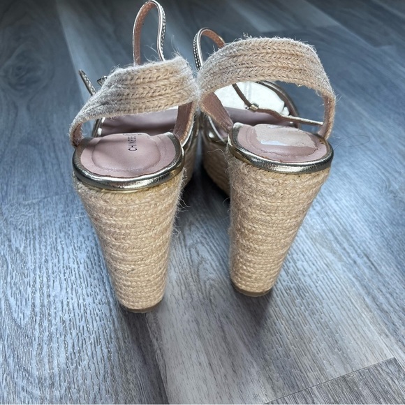 CHINESE Laundry Evie Metallic Wedge Women’s Size 9 - Picture 5 of 8